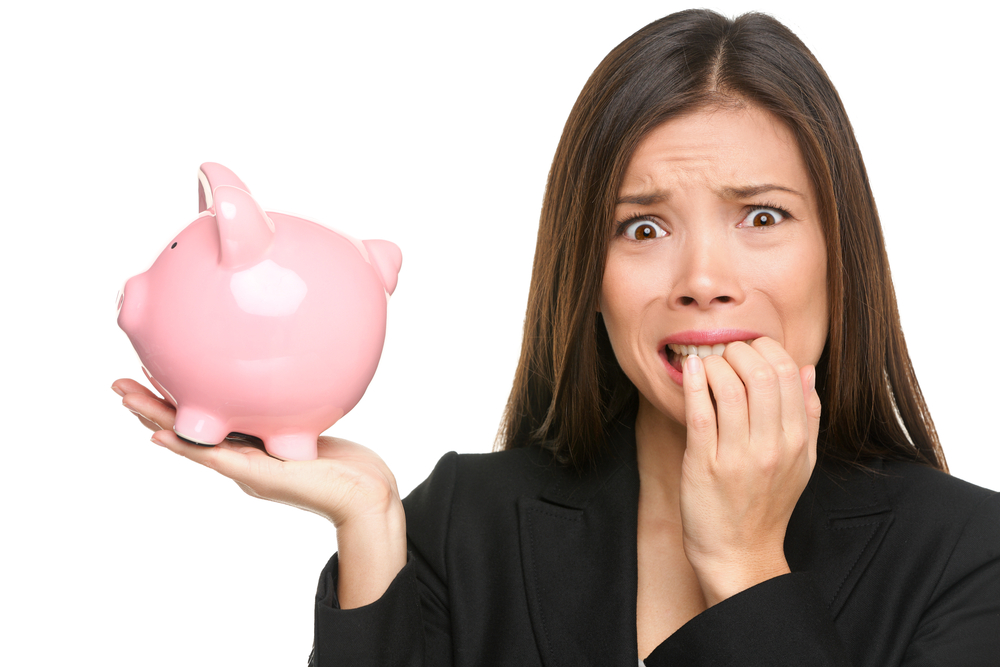 Woman Uncertain of Saving Money